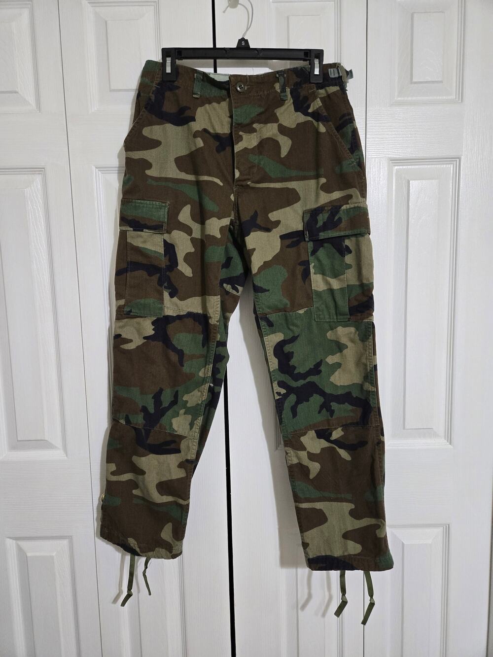 BDU small short cold weather camo vintage cargo pants